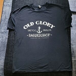 Old Glory Barbershop T-shirt